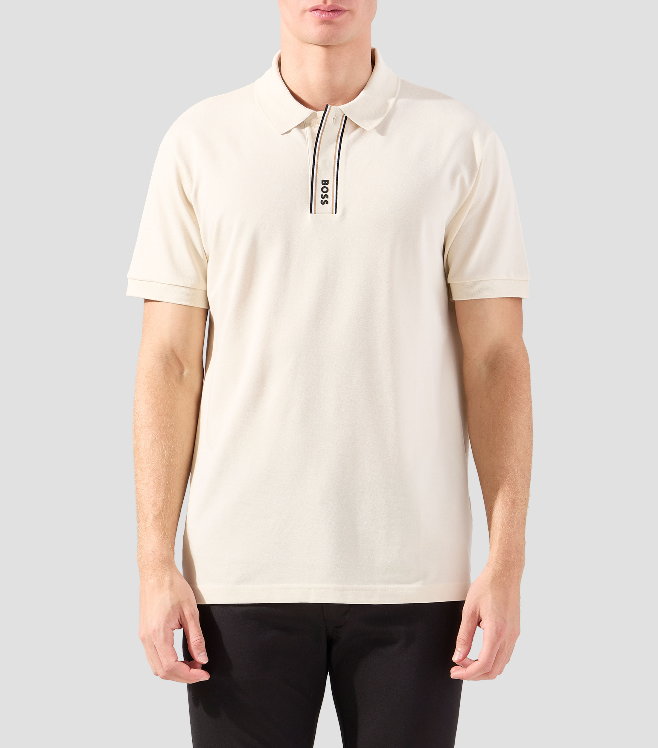 Playera Polo Boss manga corta Hombre